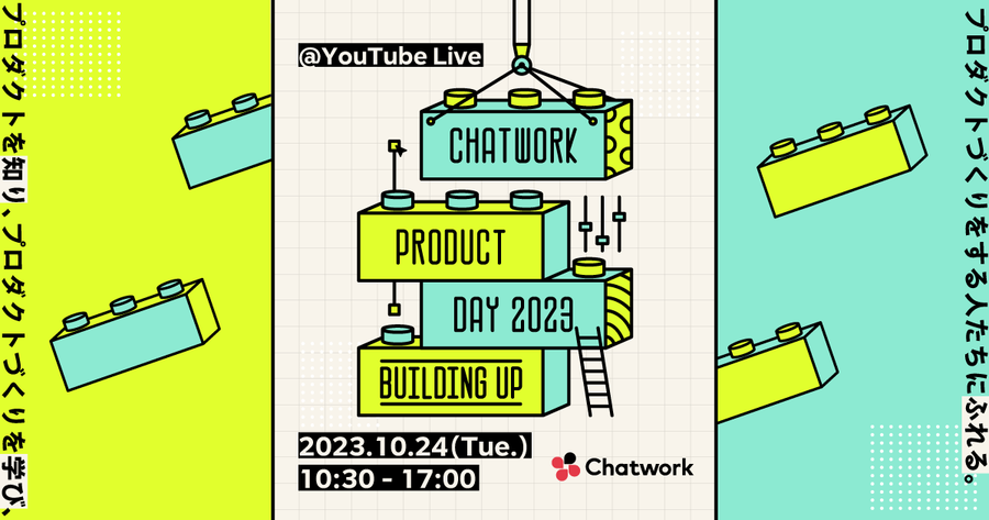 Chatwork Product Day 2023 サムネイル画像